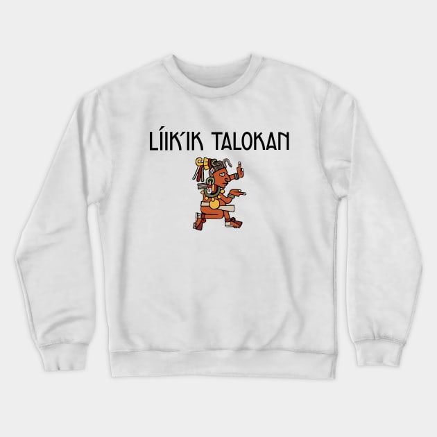 Líik'ik Talokan - Woman drawing - Dark version Crewneck Sweatshirt by AO01